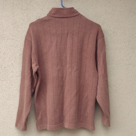 Columbia XCO Brown Quarter Zip Pullover S - Picture 2 of 6